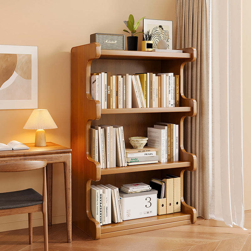 Bamboo Storage Bookshelf 3/4-Tier