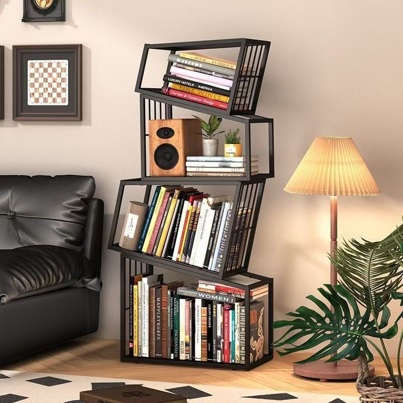 Nordic Iron Storage Bookshelf 3/4/5-Tier