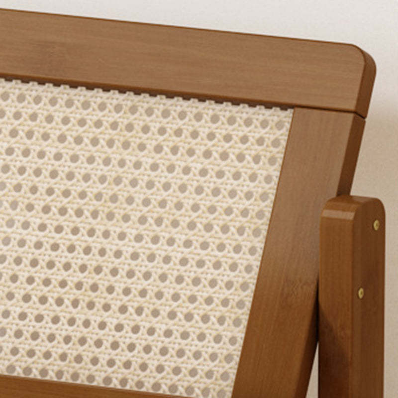 Oblique Bamboo Rattan Woven Bookshelf 3-Tier