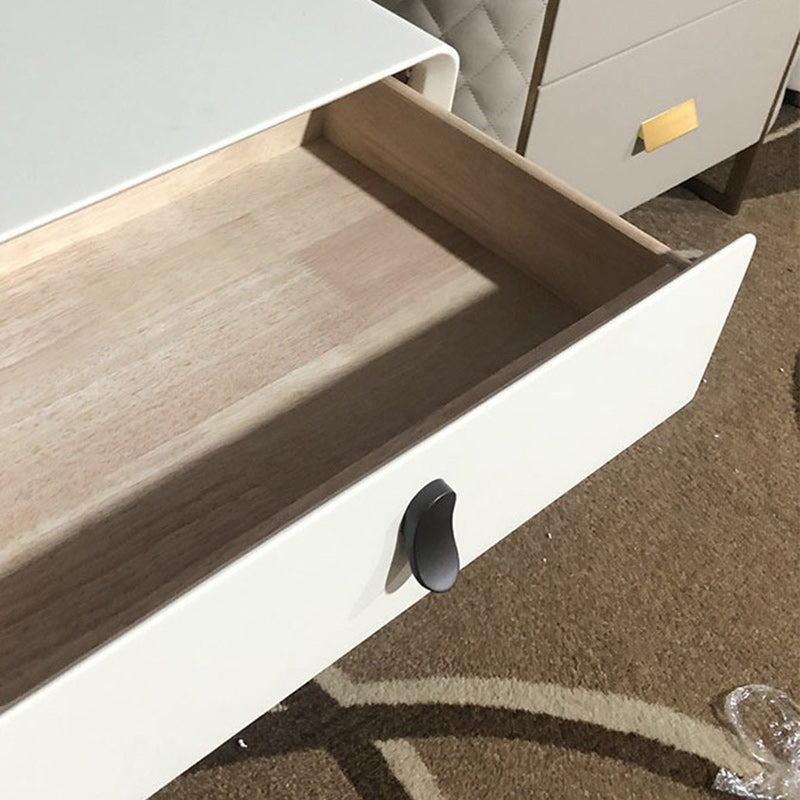 Nordic Square Artificial Board 2-Drawer Nightstand