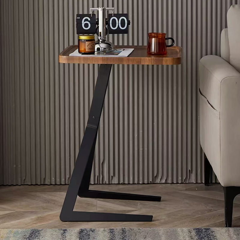 Nordic Square Geometry Iron Side Table