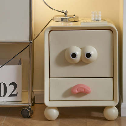 Big Eyes Nightstand 2-Drawer