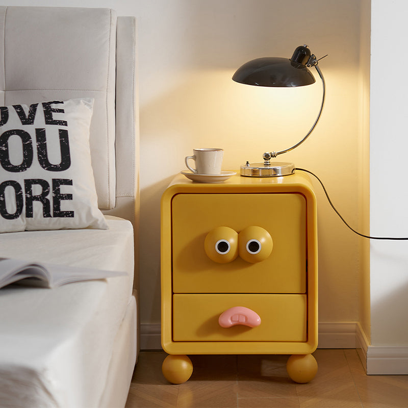 Big Eyes Nightstand 2-Drawer