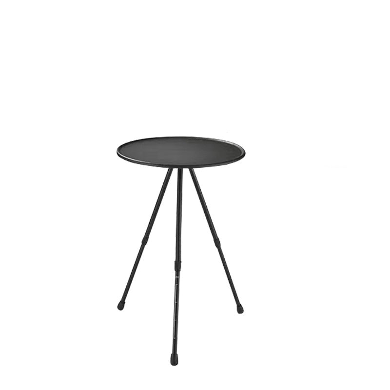 Modern Round Tripod Aluminum Outdoor Coffee Table