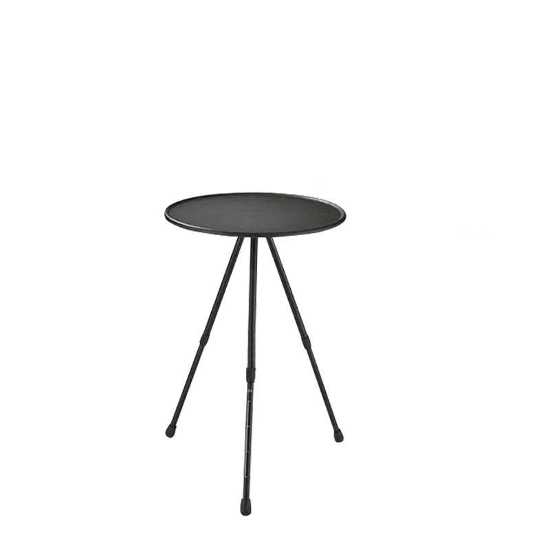 Modern Round Tripod Aluminum Outdoor Coffee Table