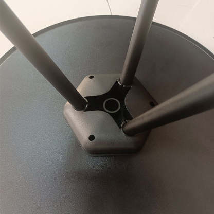 Modern Round Tripod Aluminum Outdoor Coffee Table