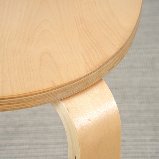 Minimalist Triangle Round Corner Wood Coffee Table