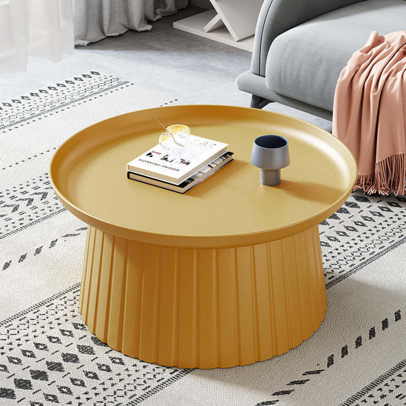 Minimalist Cylinder Plastic Coffee Table