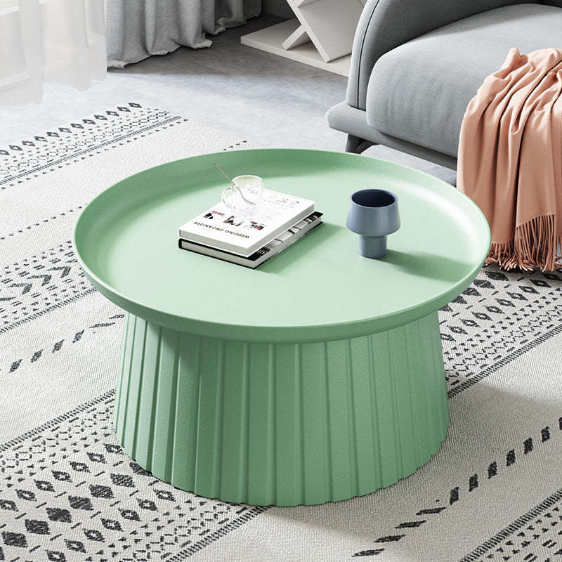 Minimalist Cylinder Plastic Coffee Table