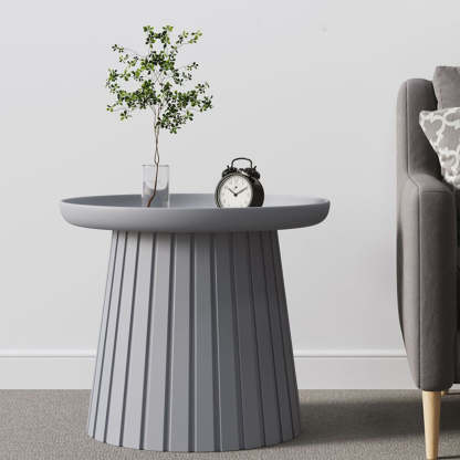 Minimalist Cylinder Plastic Coffee Table