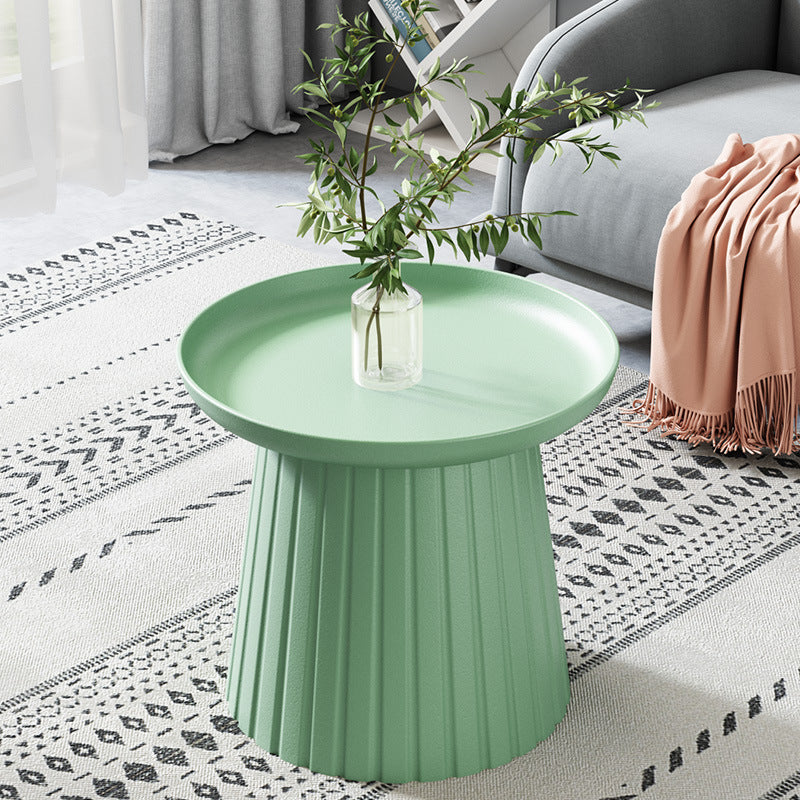 Minimalist Cylinder Plastic Coffee Table