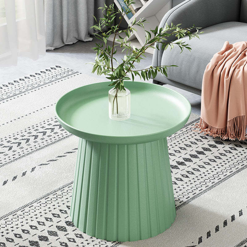 Minimalist Cylinder Plastic Coffee Table