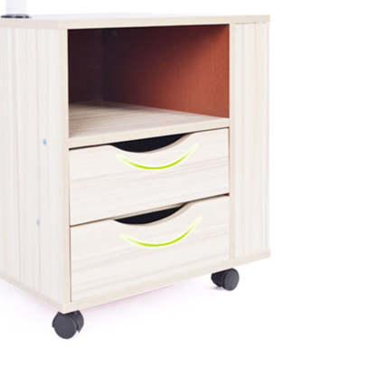 Minimalist Carbon Steel Nightstand