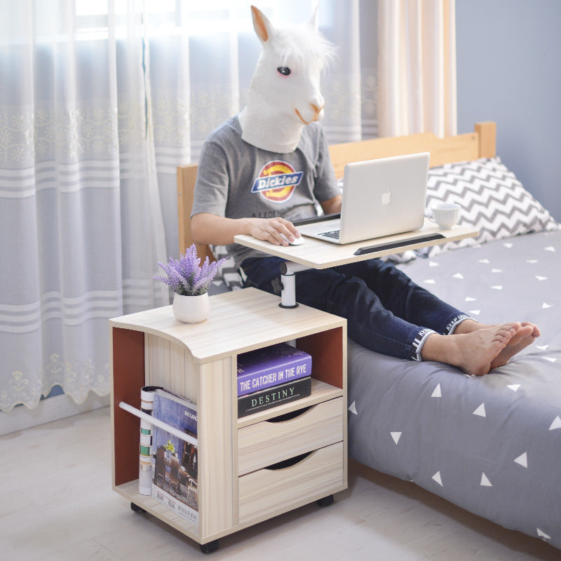 Minimalist Carbon Steel Nightstand