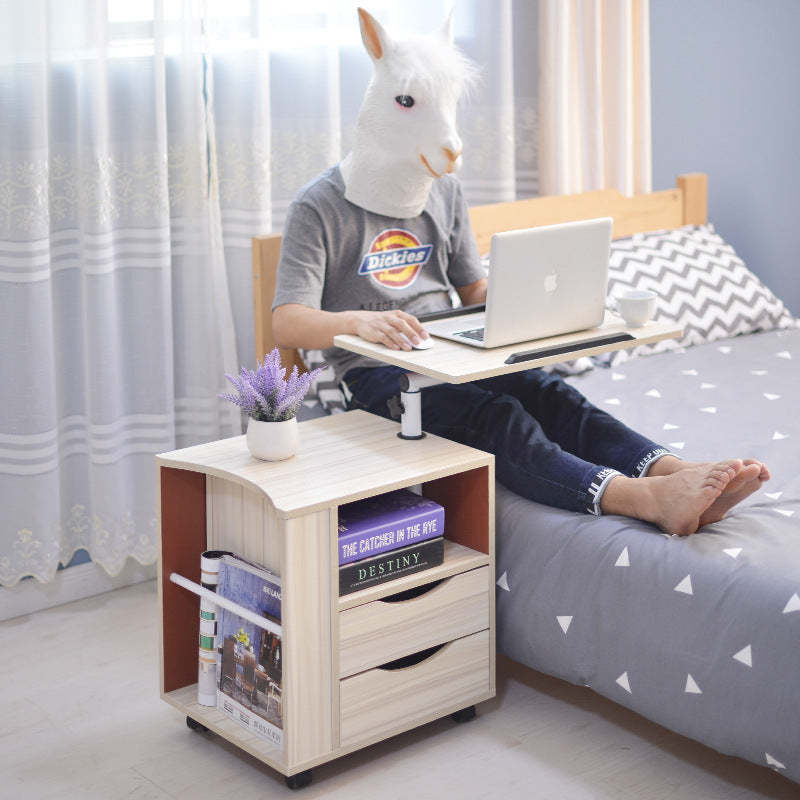 Minimalist Carbon Steel Nightstand