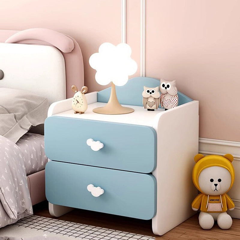 Kids Faux Panel Nightstand — 1 / Pink