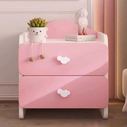 Kids Faux Panel Nightstand — 1 / Blue