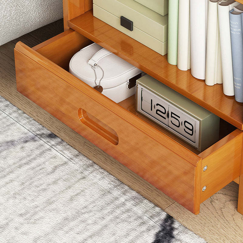 Minimalist Nan Bamboo Nightstand — C / Teal