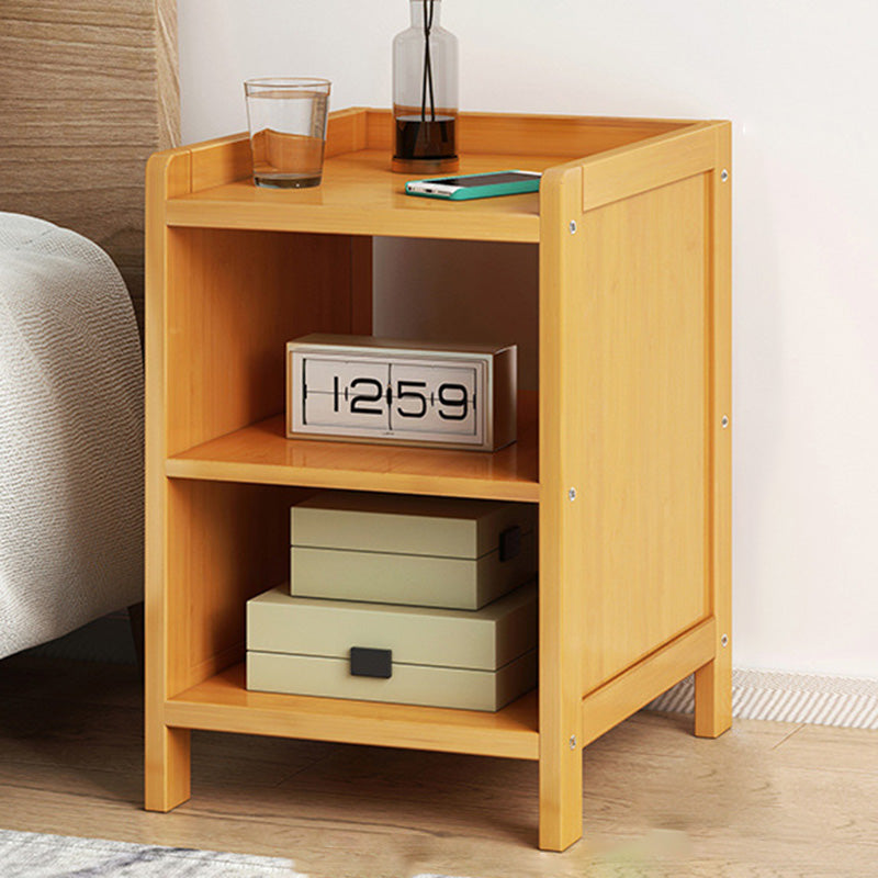 Minimalist Nan Bamboo 2/3-Tier Shelf — A / Wood Color