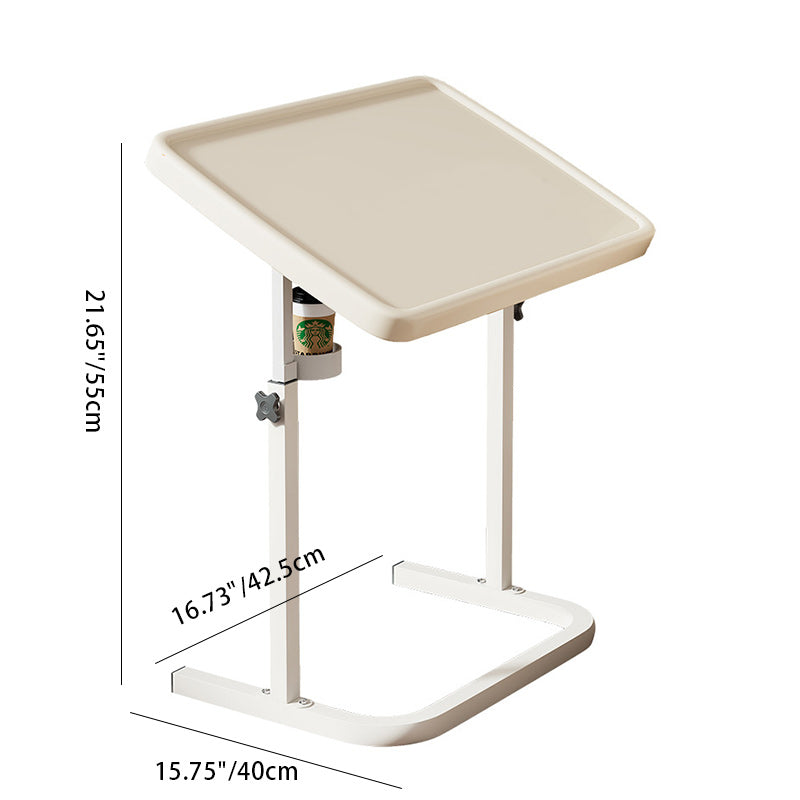 Contemporary Rectangular Plastic Steel Coffee Table