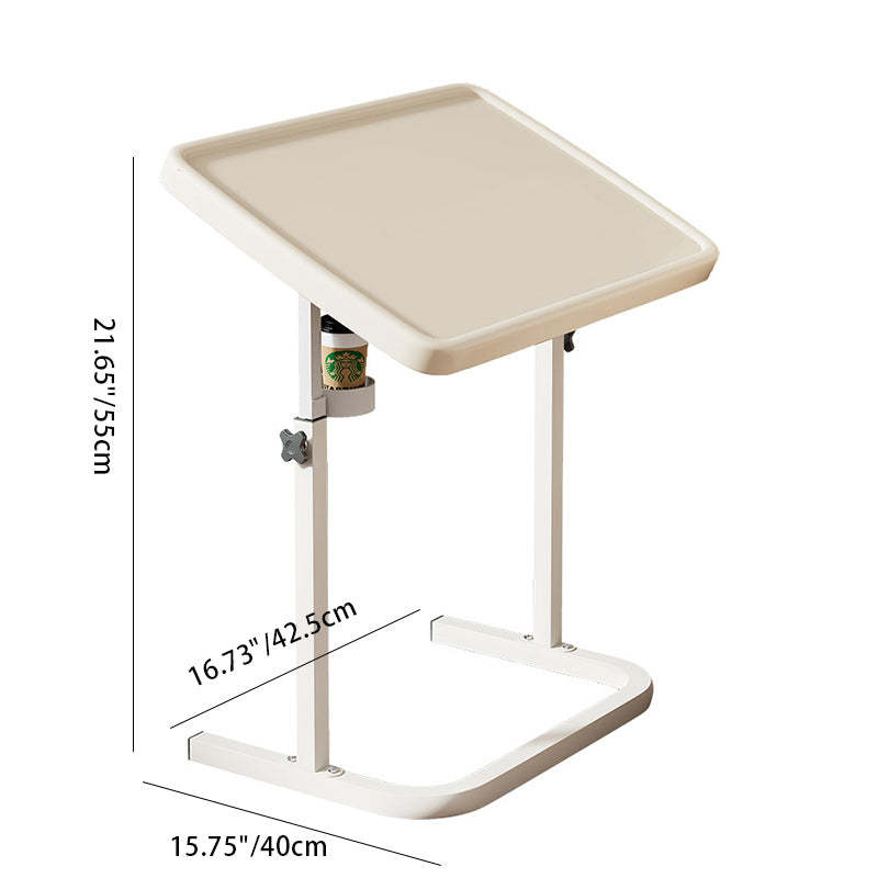 Contemporary Rectangular Plastic Steel Coffee Table