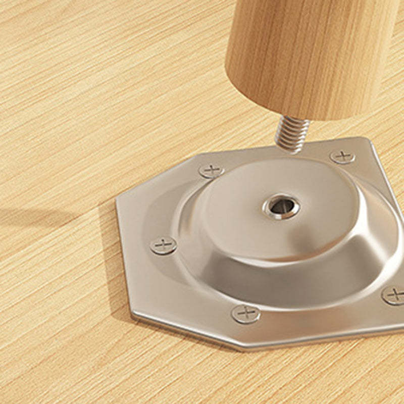 Japanese Oval Wood Coffee Table