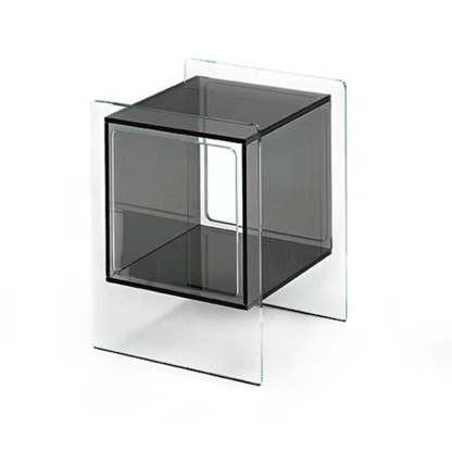 Contemporary Rectangular Acrylic End Table