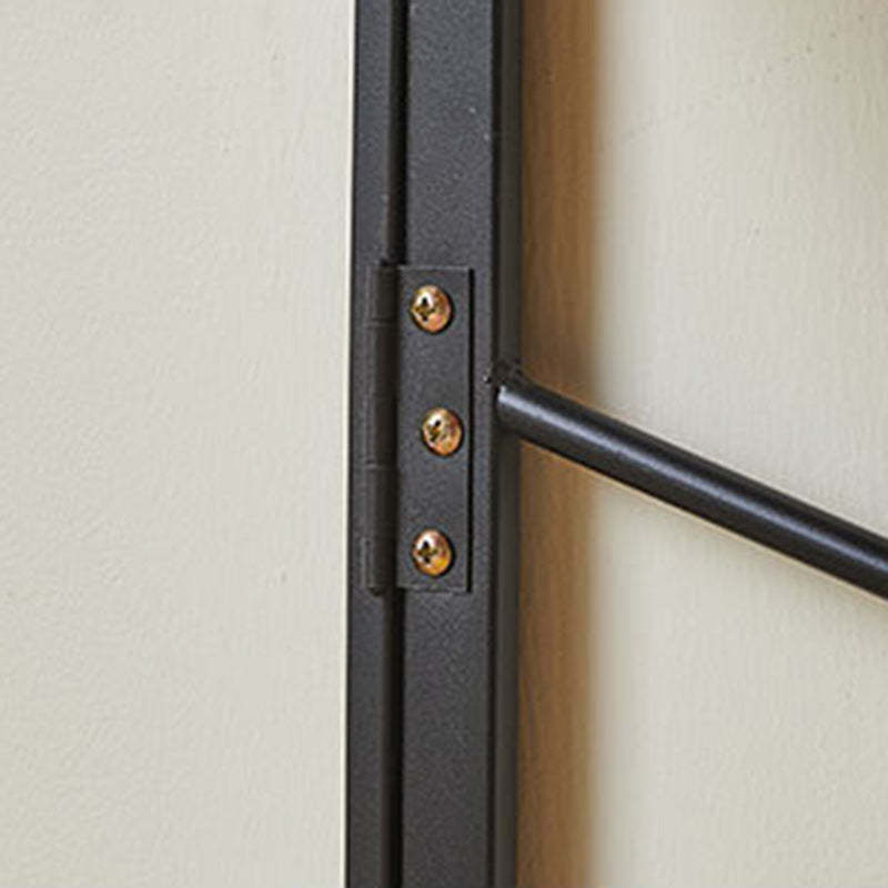Contemporary Wood Iron Side Table