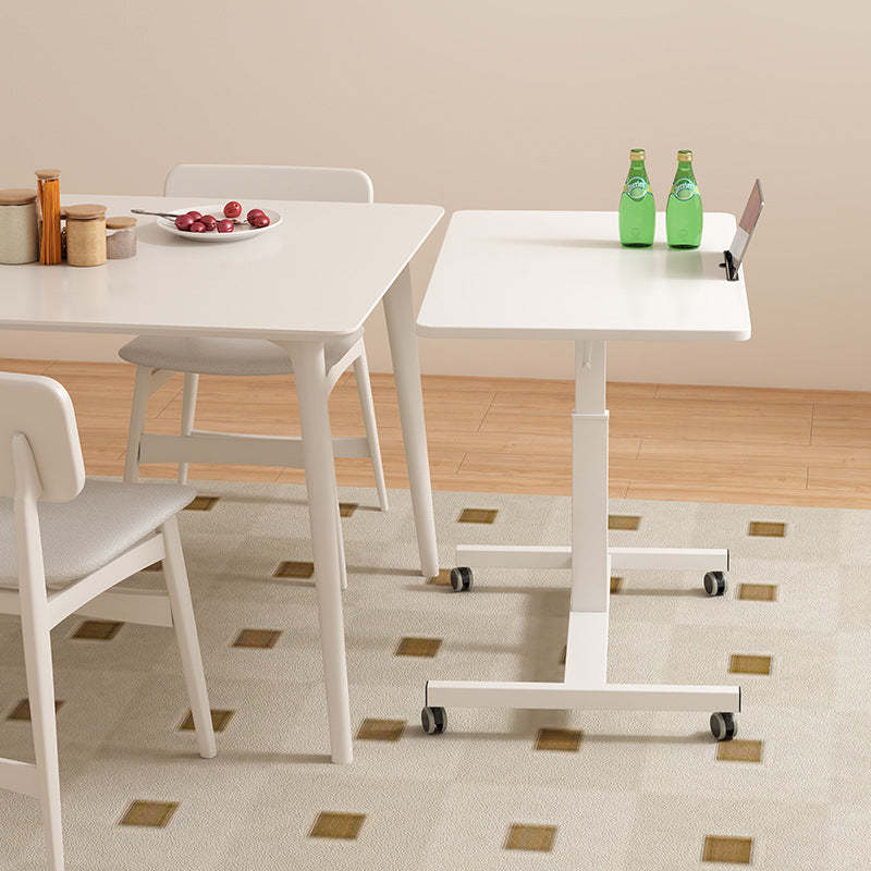 Minimalist Wood Steel Side Table
