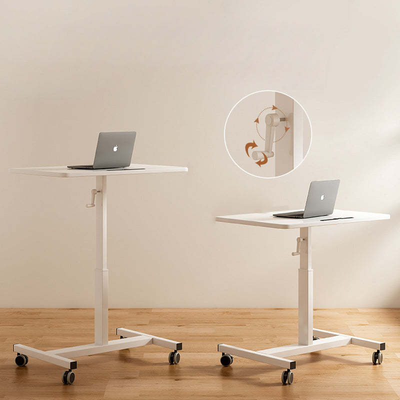 Minimalist Wood Steel Side Table