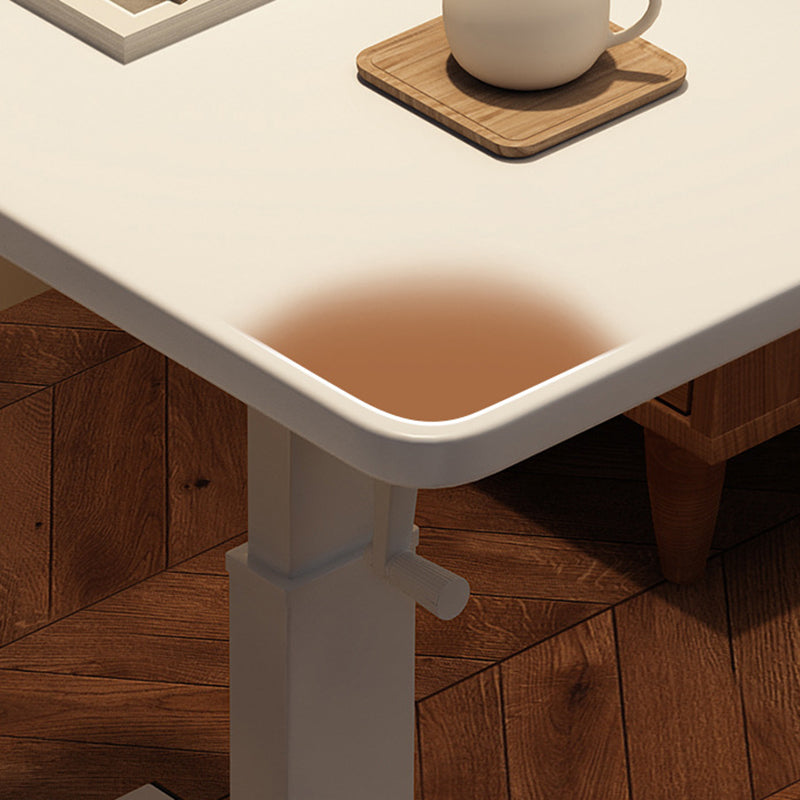 Minimalist Wood Steel Side Table