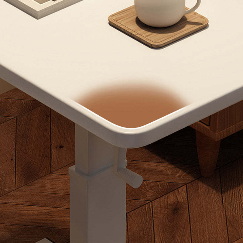 Minimalist Wood Steel Side Table