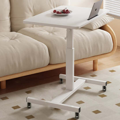 Minimalist Wood Steel Side Table