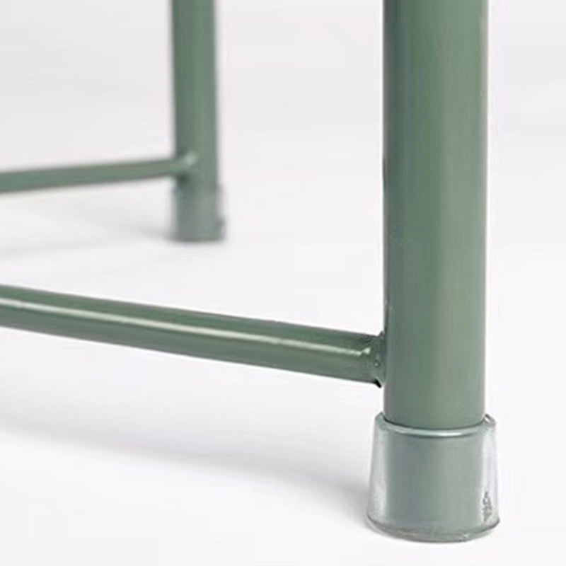 Contemporary Round Steel End Table