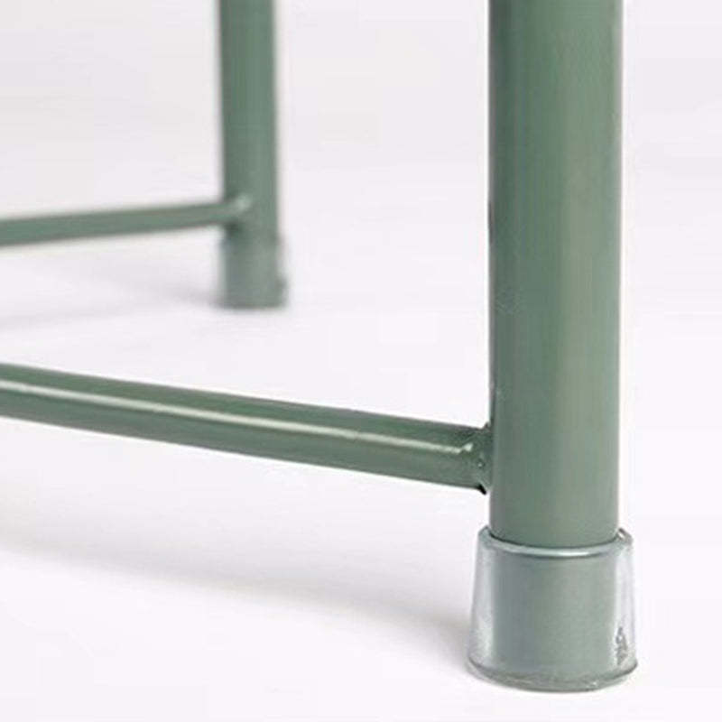 Contemporary Round Steel End Table