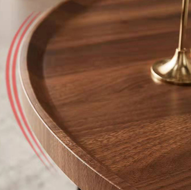 Nordic Wood Iron Coffee Table