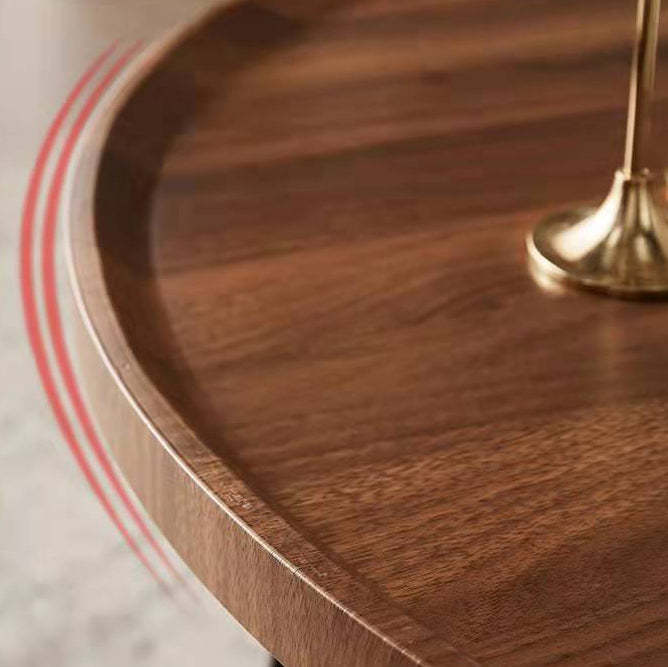 Nordic Wood Iron Coffee Table
