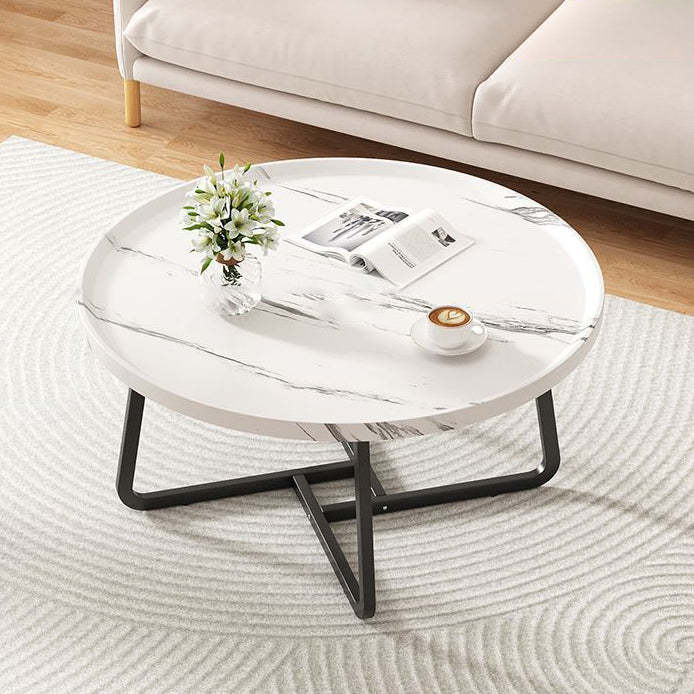 Nordic Wood Iron Coffee Table