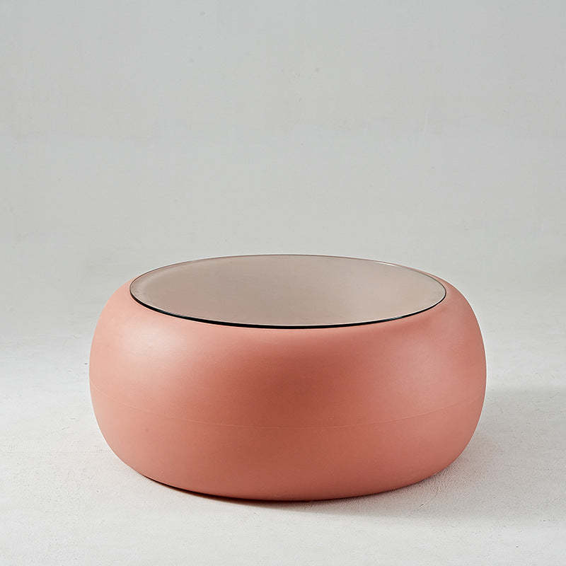 Nordic Plastic Glass Coffee Table