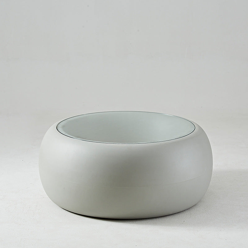 Nordic Plastic Glass Coffee Table