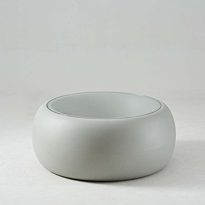 Nordic Plastic Glass Coffee Table