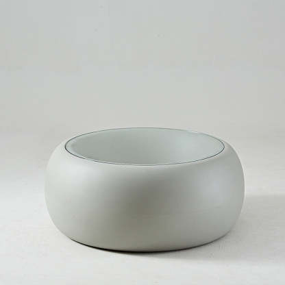 Nordic Plastic Glass Coffee Table