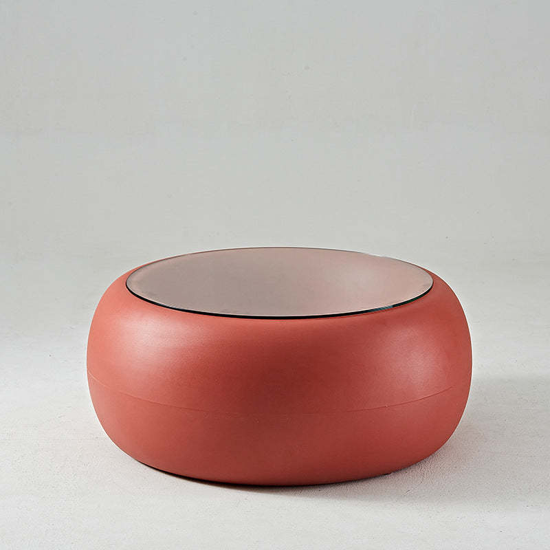 Nordic Plastic Glass Coffee Table