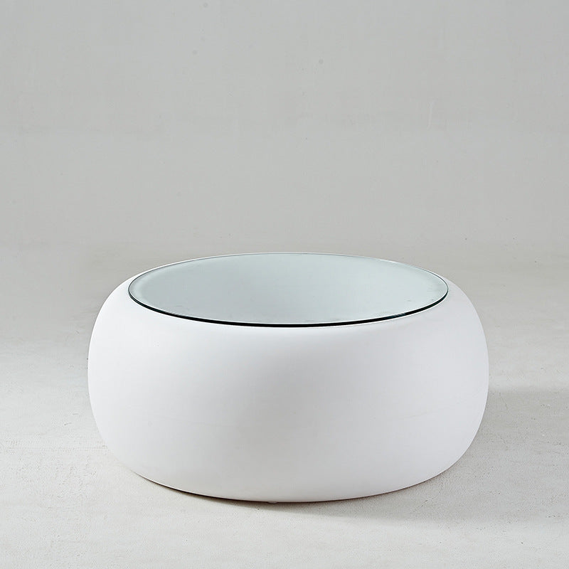 Nordic Plastic Glass Coffee Table