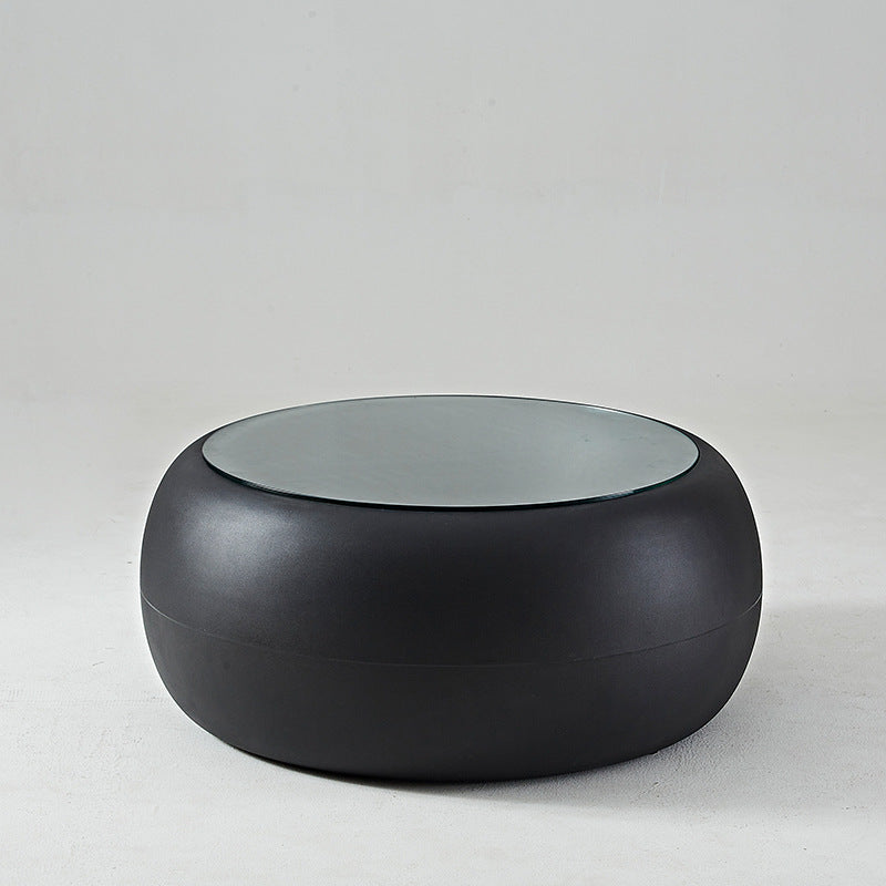 Nordic Plastic Glass Coffee Table