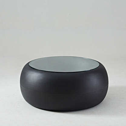 Nordic Plastic Glass Coffee Table