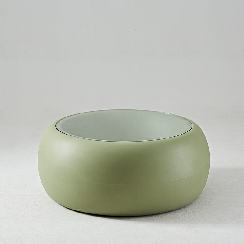 Nordic Plastic Glass Coffee Table