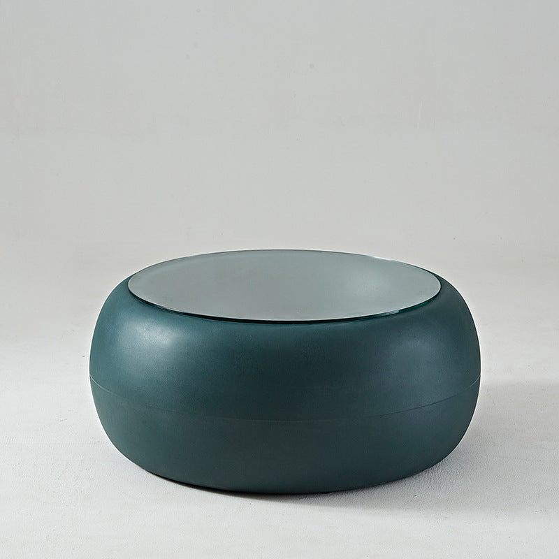 Nordic Plastic Glass Coffee Table