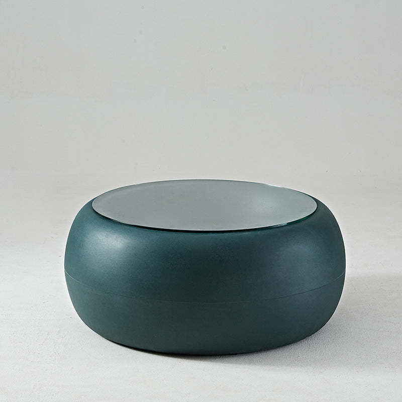 Nordic Plastic Glass Coffee Table