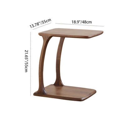 Japanese Wood Coffee Table